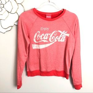 Coca Cola graphic logo sweatshirt